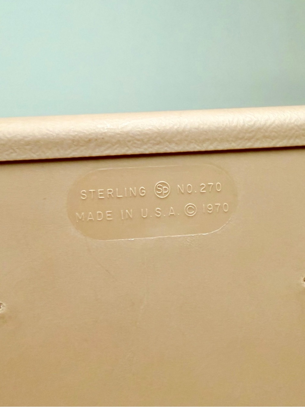 70s Vintage 🤎 Sterling Plastics “The Recipe Collector” Recipe Box - Picture 5 of 5